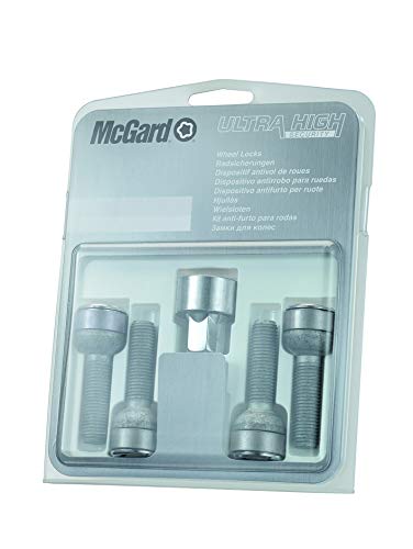 28023SL Radsicherungsbolzen SL (Ultra High Security) M12x1.5, Kugelsitz R12, Schaftlänge, 39,9 mm, Gesamtlänge der Schraube 61,8 mm, SW17, Schlüsseldurchmesser 28,6 mm