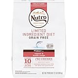 NUTRO Limited Ingredient Diet Adult Dry Dog Food Salmon & Lentils Dog Kibble, 22 lb. Bag
