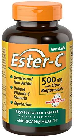 American Health Products - Ester C W/Citrus Bioflavonoids, 500 mg, 225 Veg Tablets