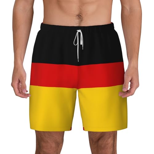 Short de bain drapeau allemand homme anti frottement et respirant