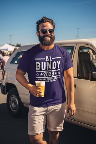 Al Bundy 2028 - Polk High Football Champ - Funny 80s 90s Comedy Humor - 3 Colors XS-6X - Unisex Tee2
