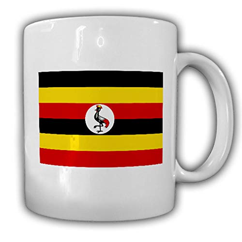 Tasse République de l'Ouganda drapeau Mug # 13960