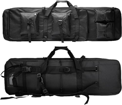 Étuis À Fusil pour Fusils,Sac De Tir Sportif,Sac Tactique Militaire,Pistolets Étui À Fusil Souple Sac De Gamme De Chasse Airsoft Carabine Tactique Sac À...