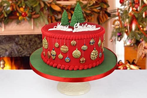 Katy Sue Christmas Baubles Silicone Mould for Cake Decorating & Crafts