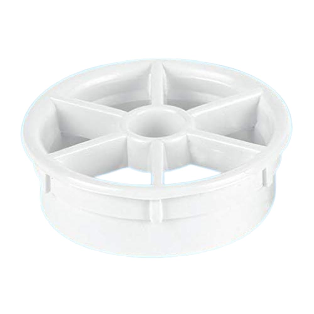White Removable Shower Waste Grid Only Fits with Shower Traps 1½" Shower Grid 1 Pack