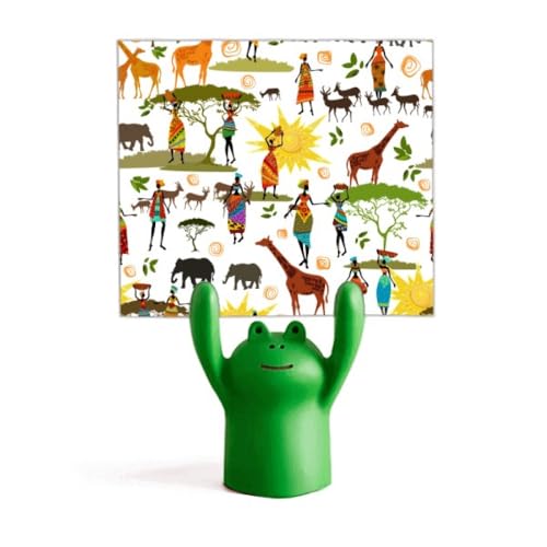 Porte-mémo grenouille Ladylife une idée cadeau décoration femme savane africaine