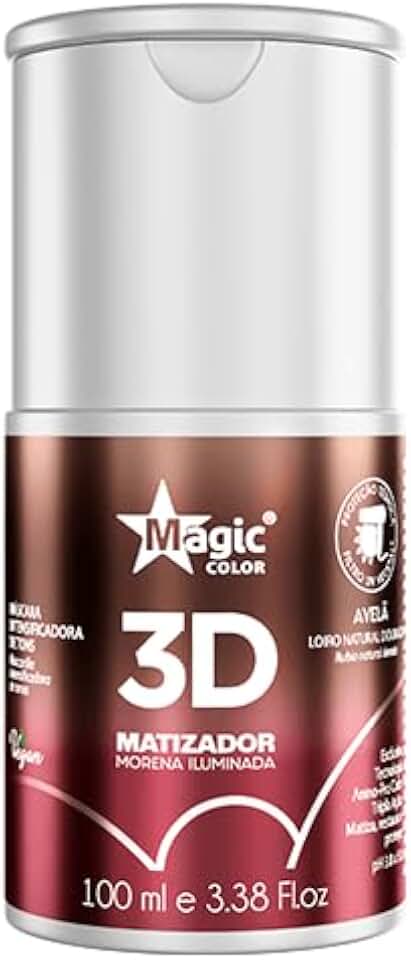 Matizador Morena Iluminada Avelã Magic Color 100ml
