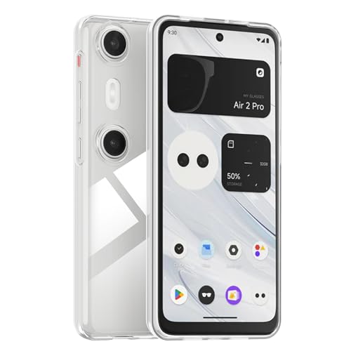 Effcotuo Handyh&uuml;lle f&uuml;r Xreal Beam Pro H&uuml;lle, Ultra Thin Cover Sto&szlig;fest Case Handyh&uuml;lle Schutzh&uuml;lle Shock Absorption passt Kompatibel mit Xreal Beam Pro H&uuml;lle - Transparent