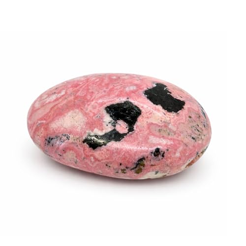 Real Rhodonite Crystal Palm Stone...