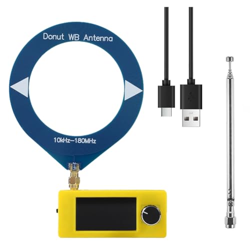 Récepteur Radio SI4732 tout-en-un avec double antenne et écran 1,9 pouce