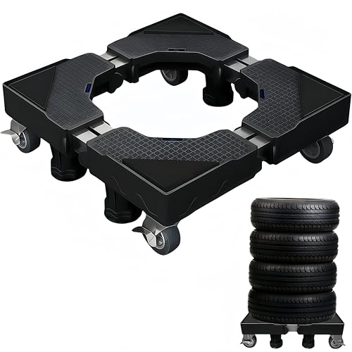 Owfccla Adjustable Rolling Tire Dolly