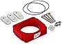 BlackPath - Fits Ford F-150 F-250 Super Duty F-350 Super Duty Throttle Body Spacer Performance (Red) T6 Billet