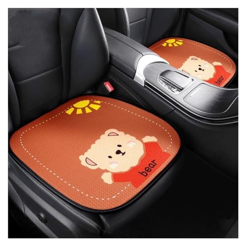 Housse de siège de voiture respirante et confortable pour quatre saisons - Lot de 2
