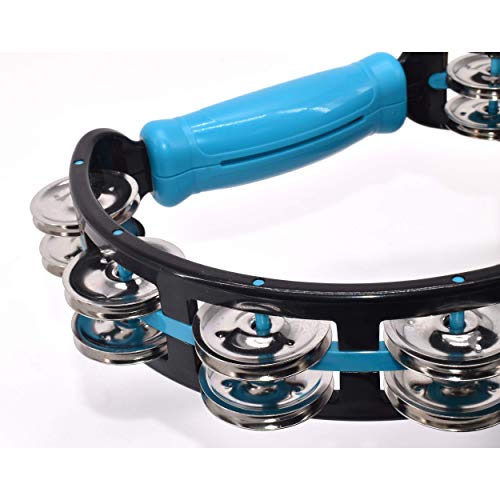 Voggenreiter Hi-Lo Tambourine Ring Percussion Instrument (Diameter: 23 cm, Innovative Resonance Gap - Image 2