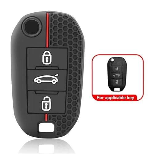 Étui clé en silicone Opel antichoc et antidérapant style moderne - 2