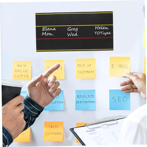 Tira magnética ligera de material suave negro para aprender palabras 2