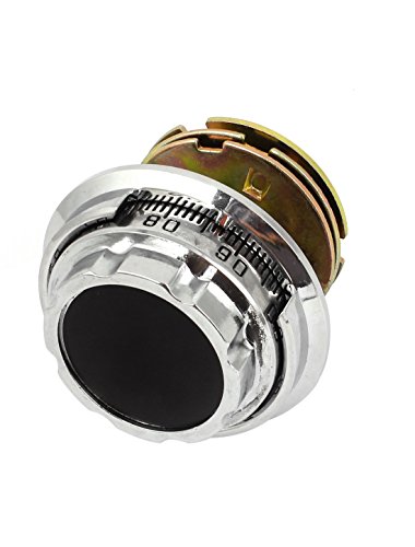 Image of Aexit Jewelry Cash Padlocks & Hasps Cabinet Cutaway Combination Coded Safe Box Dial Lock Combination Padlocks Silver Tone
