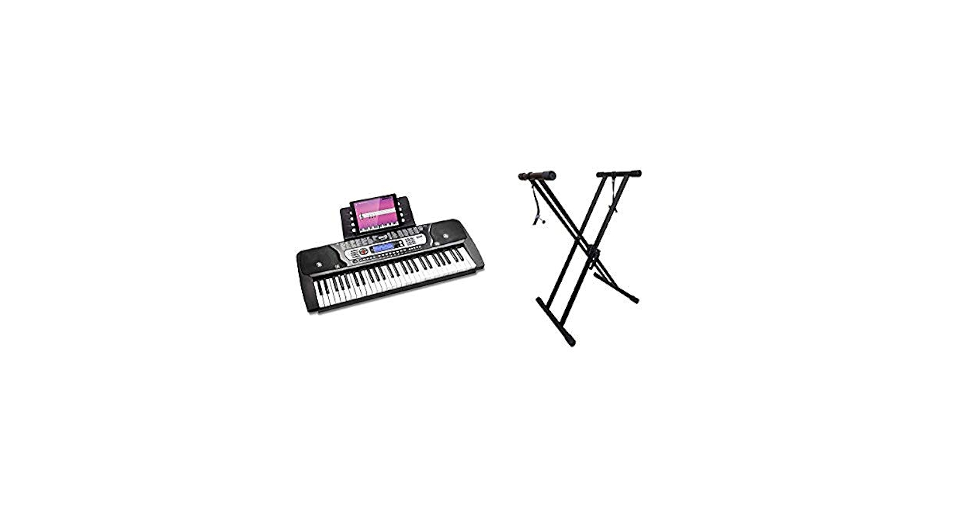 Amazon.com: RockJam 54-Key Portable Keyboard with Rockjam
