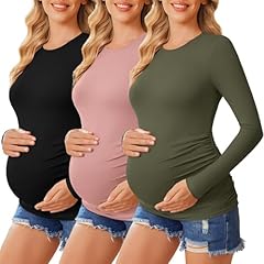 3pcs Black / Dirty Pink / Army Green