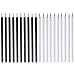 Produktbild Shulaner Regenbogen Bleistifte 2B, Bleistift Härtegrad 2B Wooden Pencil für Kinde Schule Schreiben Zeichnung Bleistifte, 20 Stück