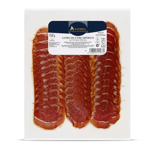 Mafresa Lonchas de Lomo Cebo iberica 50% raza iberica - 150 gr