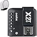 Godox X2T-N TTL Wireless Flash Trigger for Nikon, Bluetooth Connection, 1/8000s HSS,5 Separate Group Buttons, Relocated Control-Wheel, New Hotshoe Locking, New AF Assist Light