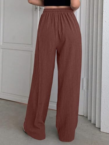 Image of GRECIILOOKS Women Trousers for Women | Women Trousers | Women's High-Waisted Pant | Women Trousers Pants | Korean Trousers for Women