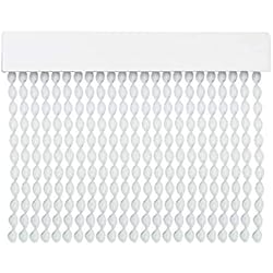 Cortina Puerta Exterior Cortina para Puerta Tiras PVC 200x90cm,Cortina para Puerta Exterior,10 Color (Transparente R9)