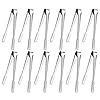 12 stuks ijstang van roestvrij staal, mini-tang voor suiker, ijstang voor bar, bruiloft, BBQ, party
