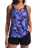 Hanna Nikole Modest Swimsuits for Women Relaxed Fit Summer C...