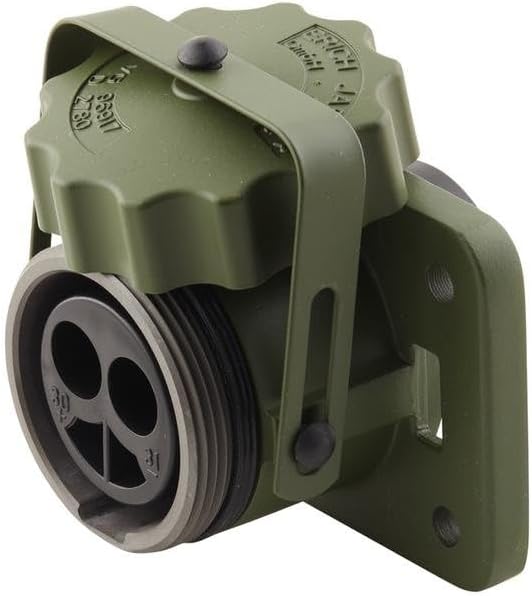 HELLA 8JB 001 935-031 Socket - Plug: Crimp Contact/Soldered Pin Contact - Aluminium - Nato Olive