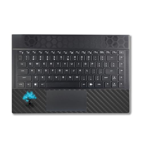 Image of MightySkins Carbon Fiber Skin Compatible with Alienware X14 R2 (2023) Full Wrap Kit - Leaving Home | Protective, Durable Textured Carbon Fiber Finish | Easy to Apply & Change Styles | Made in The USA