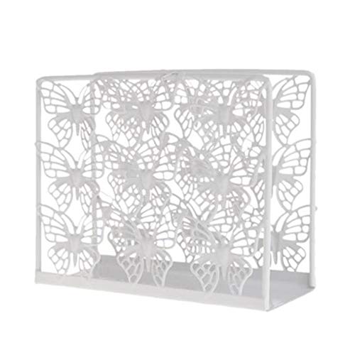 Pengyu - Servilletero hueco, dispensador de toallas de papel, estante de pañuelos, fiesta, mesa de comedor decoración - D Pengyu - Servilletero hueco, dispensador de toallas de papel, estante de pañuelos, fiesta, mesa de comedor decoración - D