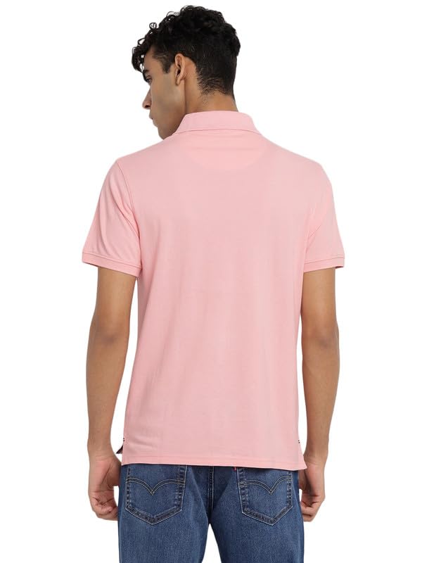 Image of AMERICAN CREW Polo Collar T-Shirt for Men with Pocket
