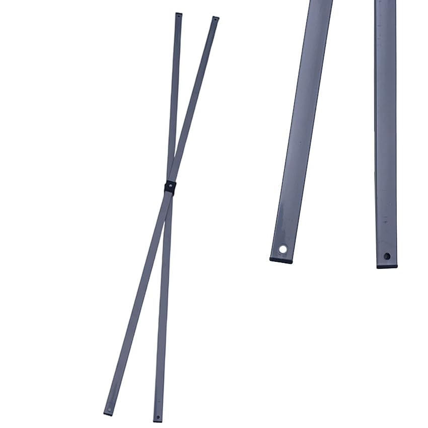 Gazebo X Cross Bar 79 & 81cm Replacement Spare Part for Pop Up Gazebo Frame-Grey (Cross Bar 79cm - Grey (GRB79CM), 1)