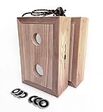 Sinkhole Washers Washer Toss Game. Great for Backyard Fun, Tailgating, Camping, Parties..., Blue,Red