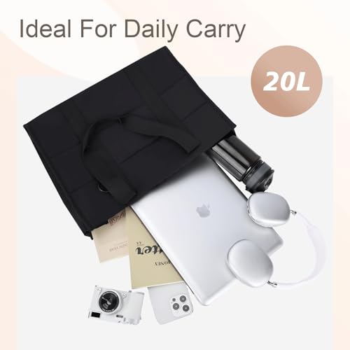 Koisgext Tote Bag for Women Lightweight Puffy Tote Bag Crossbody Bag Purses - image 6