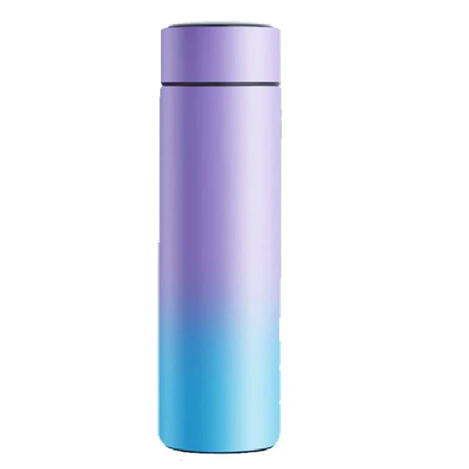 ALISSA 500ml Thermos Bottle Thermal Cup LED Temperature Display Vacuum Flask Stainless Steel Intelligent Thermos For Tea Coffee (Purple Blue)