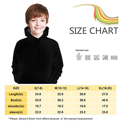 Teen Hoodies Fashion Sweatshirts,Rainbow Striped and Checkered Pattern Wheelbarrows Full of Wild Flowers and Birds XL