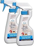 PLID® Schimmelentferner Wand Innen & Aussen chlorfrei [1L] - Anti Schimmel-Spray - Textil Schimmelentferner Polster Auto Stoff - Mould Cleaner Fenster - Schimmelentferner Bad Fliesenfugen Silikonfugen