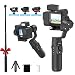 Produktbild Action Camera Gimbal Stabilizer Compatible with GoPro Hero 10/9/8 OSMO Action Insta360 ONE R, Upgraded Version Support Media Mod, with Tripod and Extension Rod Kits,Inkee Falcon Plus