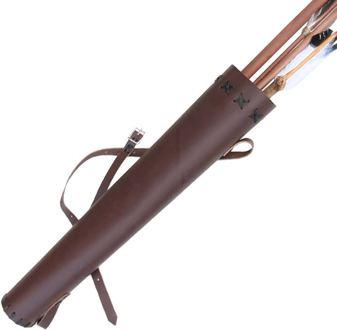 Medieval Warrior Hart of Ten Real Geniun Leather Hunting Quiver