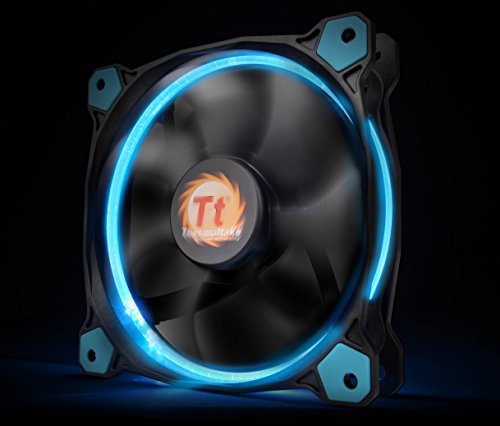 Thermaltake Riing 14 Ventola per radiatore, diametro 14 cm, LED blu
