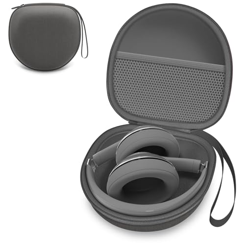 Image of Headphone Case Compatible with BERIBES /TOZO /KVIDIO /Beats /Soundcore Anker /JBL Noise Cancelling Over-Ear Headphones, Gray