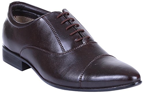 Zapatos Oxford marrones para hombre talla 10 ideales para la oficina y eventos 3