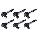 DOLKSN Ignition Coil Pack Set of 6Pcs Replacement for Cadillac CTS SRX Buick Enclave Allure LaCrosse Chevrolet Traverse GMC Acadia Saturn Outlook 3.6L Replace# UF375 12583514 C1508
