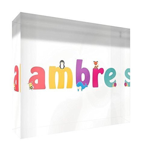 Décoration de bureau Ambre en acrylique coloré pour salon et chambre
