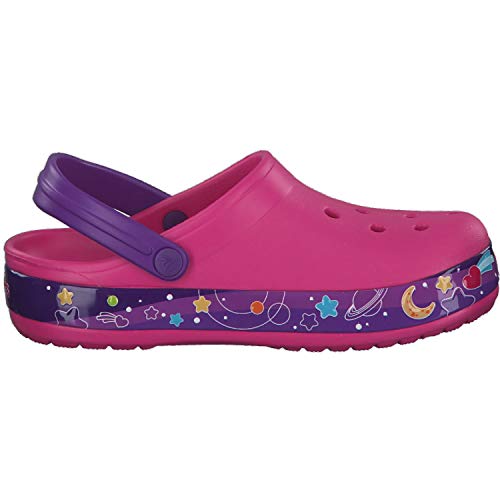 Crocs Kid's Galactic Hearts Clog, Fuchsia, 4 M Us Toddler #TOP7