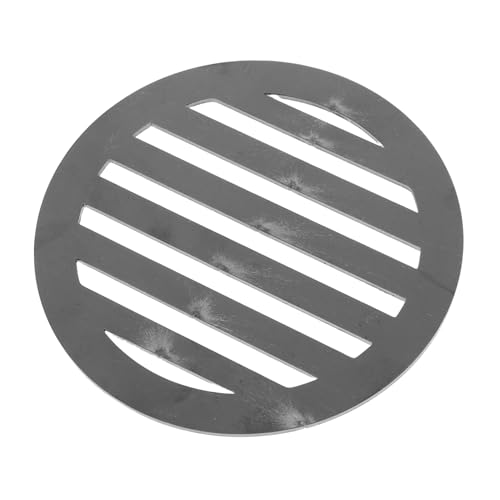 Supvox Grillroste Ersatz Eisen Feuerrost Platte Outdoor Kochen Zubehör Ofen Holzkohle Box