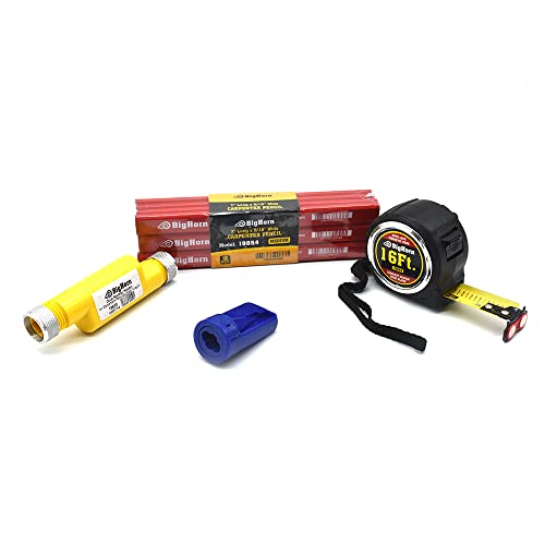 Kit herramientas Big Horn con cinta métrica de 16 ft miniatura 2